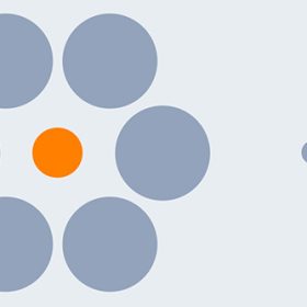 Orange circles Illusion
