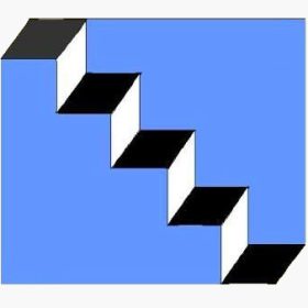 Stairs illusion